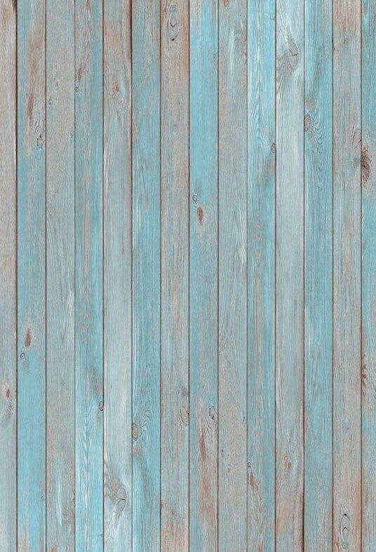 Toile de fond de plancher en bois épluché cyan texture pour la photographie