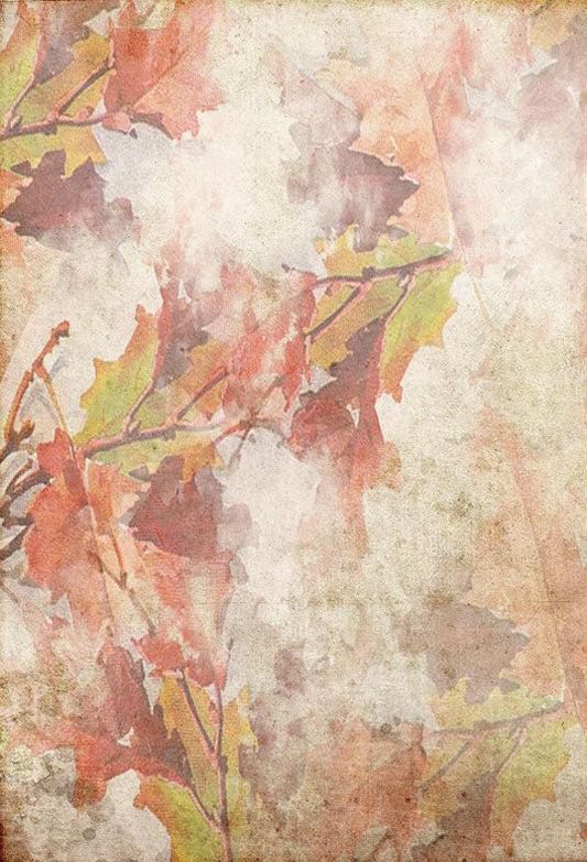 Toile de fond décors floraux d'automne d'érable vintage pour la photo