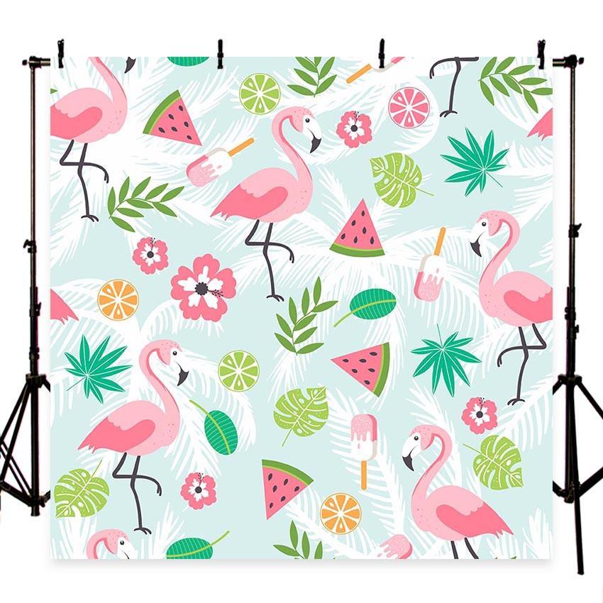 Colorful Cartoon Designs Backdrop for Baby Show Party Photography Background