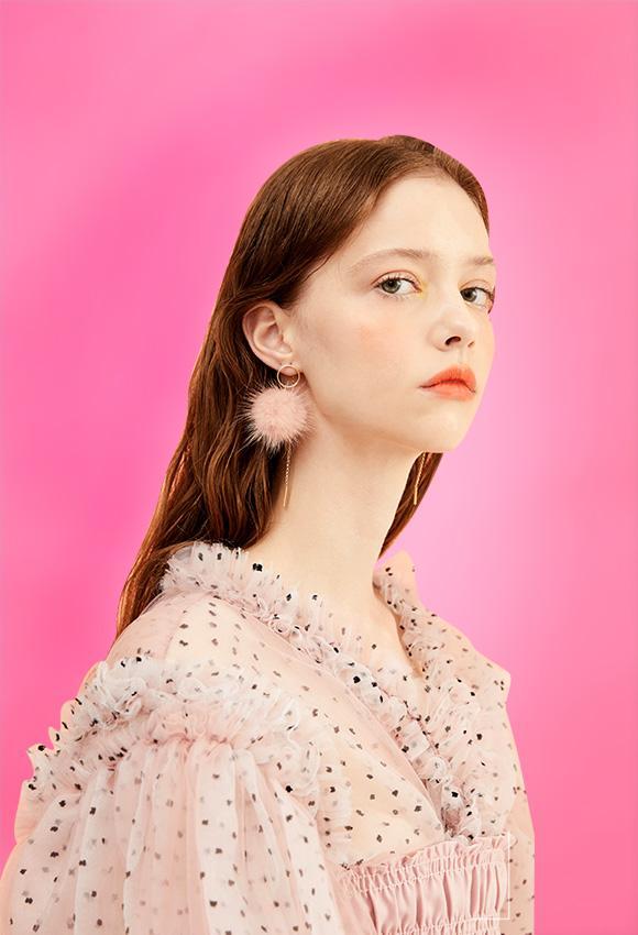 Sweet Pink Muslin Abstract Backdrop for Portrait,PHOTO