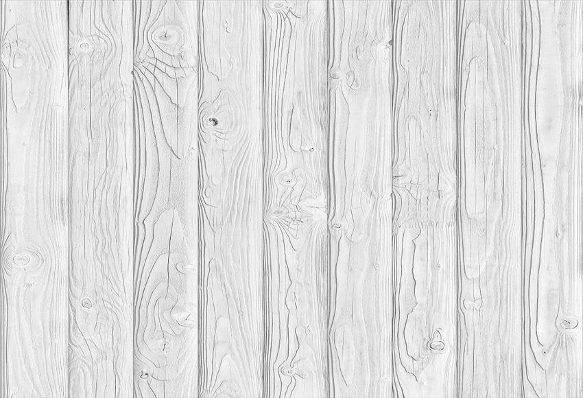 Toile de fond de décors de photographie de texture de bois blanc pour la photographie